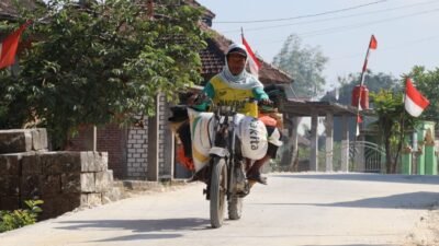 Jalan Beton TMMD 129 Bojonegoro Buka Akses Warga Kesongo