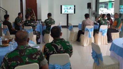 Tim Wasev Ster TNI Tinjau TMMD 129 Bojonegoro
