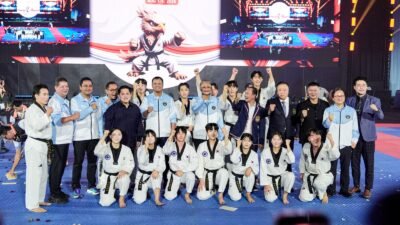 Indonesia Open Taekwondo 2026 Resmi Dibuka di Jakarta
