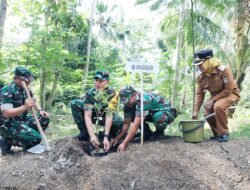 Wasev TMMD 129 Tanam Durian di Lumajang