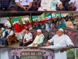 Camat Sei Kepayang Barat Hadiri Haul Syekh Mustafa