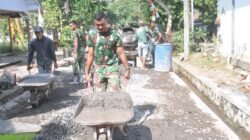 Arco Jadi Andalan Satgas TMMD Percepat Distribusi Material Pengecoran