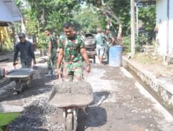 Arco Jadi Andalan Satgas TMMD Percepat Distribusi Material Pengecoran