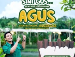 Sepanjang Agustus 2026, Aviary Park Indonesia Hadirkan Tiket Gratis Program “Promo Agus”.