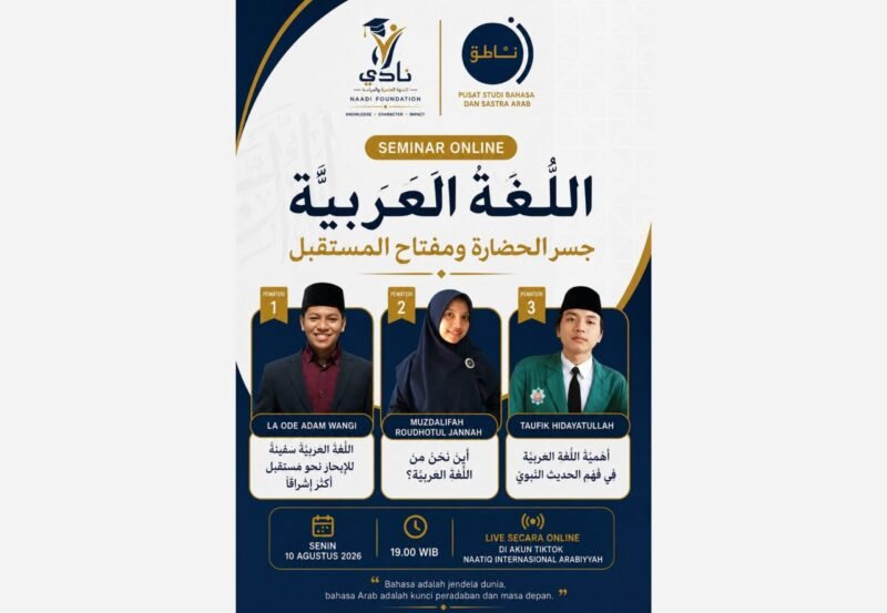 Taufik Hidayatullah. Pentingnya Bahasa Arab dalam Memahami Hadis Nabi