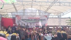 Karnaval HUT Ke-81 RI di Bogorejo Blora, Forkompincam Tampil dengan Busana Pewayangan