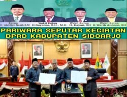 DPRD Sidoarjo Sepakati Perubahan KUA-PPAS APBD 2026, Pendapatan Daerah Turun Rp 83,44 Miliar