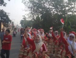 Warga Desa Dangdang Cisauk Antusias Ikuti Jalan Sehat HUT ke-81 RI