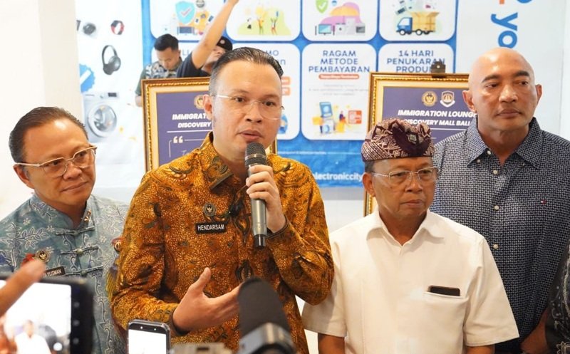 Dirjen Imigrasi Resmikan Immigration Lounge di Discovery Mall Bali