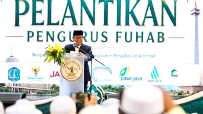 Munjirin Dampingi Pramono Hadiri Pelantikan FUHAB Jakarta Periode 2026-2031