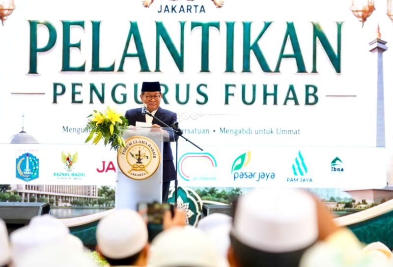 Munjirin Dampingi Pramono Hadiri Pelantikan FUHAB Jakarta Periode 2026-2031