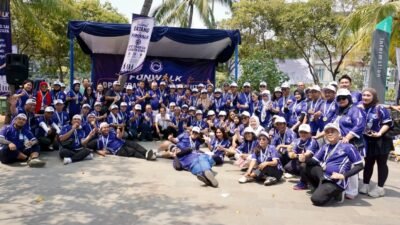 Silaturahmi Sehat, PERADI SAI Jakarta Utara Sukses Gelar Fun Walk 2026 di Ancol