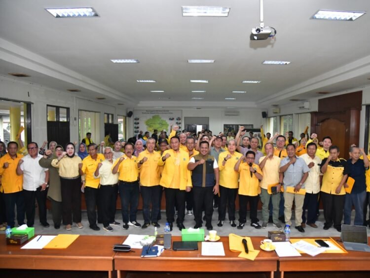 Golkar Sumsel Mulai Konsolidasi, Satukan Langkah 181 Pengurus
