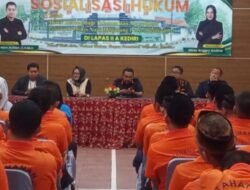 Lapas Kediri Gandeng LBH Progresif Indonesia Berikan Edukasi dan Pendampingan Hukum bagi Warga Binaan