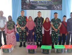 Tim Wasev TMMD 129 Bojonegoro Bawa Tali Asih dan Harapan untuk Warga Kesongo