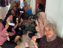 Satgas TMMD 129 Kodim Bojonegoro Setia Menjaga Kesehatan Warga Kesongo
