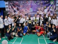 Gladiator Bogor Arena Vol. 2 Gaungkan Stop Tawuran Lewat Tinju
