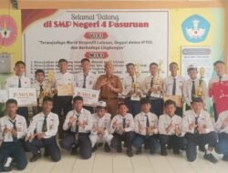 SMP Negeri 4 Pasuruan Kembali Torehkan Prestasi di Bidang Olahraga Tingkat Kota hingga Nasional