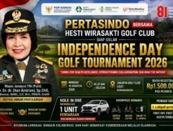PERTASINDO Gelar Turnamen Golf HUT RI untuk Ketahanan Kesehatan
