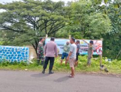 Cegah Terjadi nya Bencana, Koramil Wonomerto Pasang Larangan Buang Sampah Sembarangan