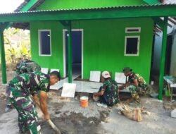 Pembangunan RTLH Ibu Ety Capai 93,3 Persen, Pemasangan Keramik Hampir Rampung