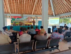 Kodim 0821/Lumajang Bersama Polres Lumajang Gelar Sosialisasi Harkamtibmas untuk Warga Desa Ledok Tempuro