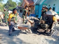 Rabat Beton TMMD 129 Lumajang Terus Dikebut