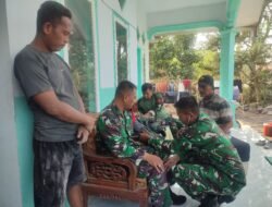 Polres Turun Beri Layanan Kesehatan di Lokasi TMMD ke-129 Lumajang, Warga dan Satgas Diperiksa