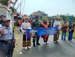Koramil Kanigaran Kawal Dan Amankan Pagelaran Seni Budaya Dan Pariwisata Tingkat Kelurahan Di Wilayah Binaan