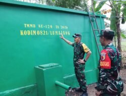 Wasev TMMD ke-129 di Lumajang, Brigjen TNI Mukhlis Pastikan Program Berjalan Sesuai Target