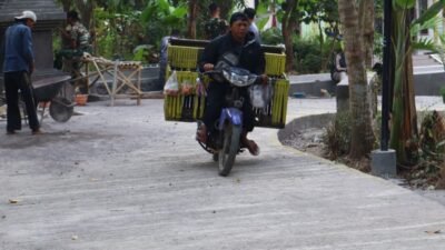 Jalan Rabat Beton TMMD Mudahkan Warga Rasakan Manfaat Nyata