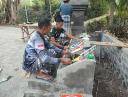 Prasasti Satuan Terpasang, Jadi Penanda Kebersamaan Satgas TMMD ke-129