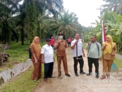 Camat Aek Kuasan Pimpin Gotong Royong Massal Sambut HUT RI ke-81 di Desa Lobu Jiur