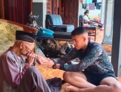 Jelang Pulang, Prada Alifan Pamit ke Pak Paidi
