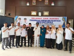 Camat Air Batu Resmikan Pelantikan Pj. Kepala Desa Air Teluk Hessa