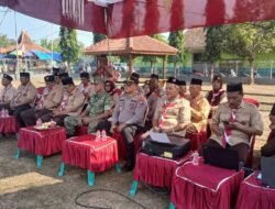 Koramil Paiton Hadiri Upacara HUT Pramuka Ke 65 Dilokasi Wisata Candi Jabung