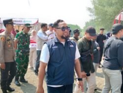 Perkuat Ekonomi dan Jaga Kelestarian Pesisir Pantai Bahak, Koramil Tongas Kawal dan Amankan Kegiatan Relawan Bakti BUMN