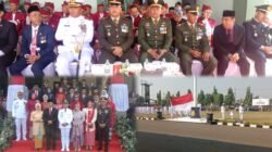 Kasdim 0819 Pasuruan Mayor Inf Sugiyanto Ikuti Upacara Peringatan HUT ke-81 RI