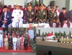 Kasdim 0819 Pasuruan Mayor Inf Sugiyanto Ikuti Upacara Peringatan HUT ke-81 RI