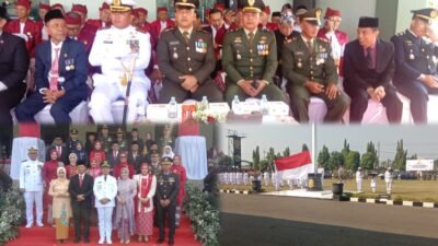 Kasdim 0819 Pasuruan Mayor Inf Sugiyanto Ikuti Upacara Peringatan HUT ke-81 RI