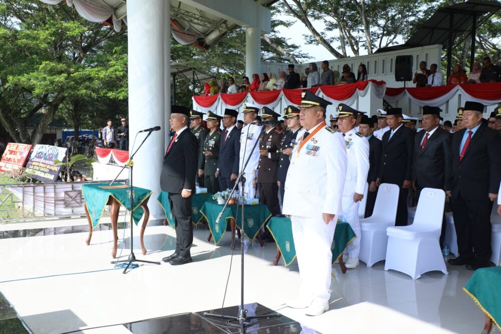 Peringatan HUT ke-81 RI di Asahan Berlangsung Khidmat, Bupati Taufik Zainal Ajak Masyarakat Perkuat Pembangunan Daerah