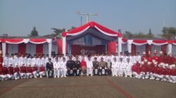 Upacara HUT Ke-81 RI Tingkat Kecamatan Cisauk Berlangsung Khidmat