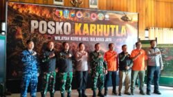 Danrem 083/Bdj Pimpin Rakor Evaluasi, Posko Karhutla TNBTS Resmi Ditutup