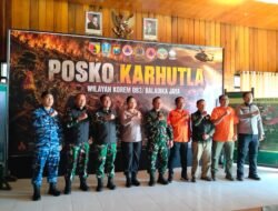 Danrem 083/Bdj Pimpin Rakor Evaluasi, Posko Karhutla TNBTS Resmi Ditutup