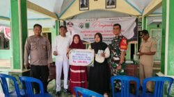 Pastikan Bantuan Tepat Sasaran, Babinsa Wonosari Dampingi Penyaluran BLT-DD