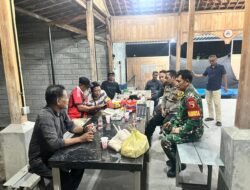 Bhabinkamtibmas dan Babinsa Sambang Desa Tawangsari, Perkuat Sinergitas Jaga Kamtibmas