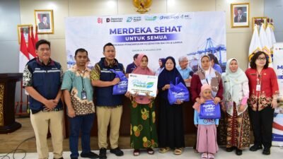 Pelindo Hadirkan Layanan Kesehatan Gratis bagi Warga Sukapura