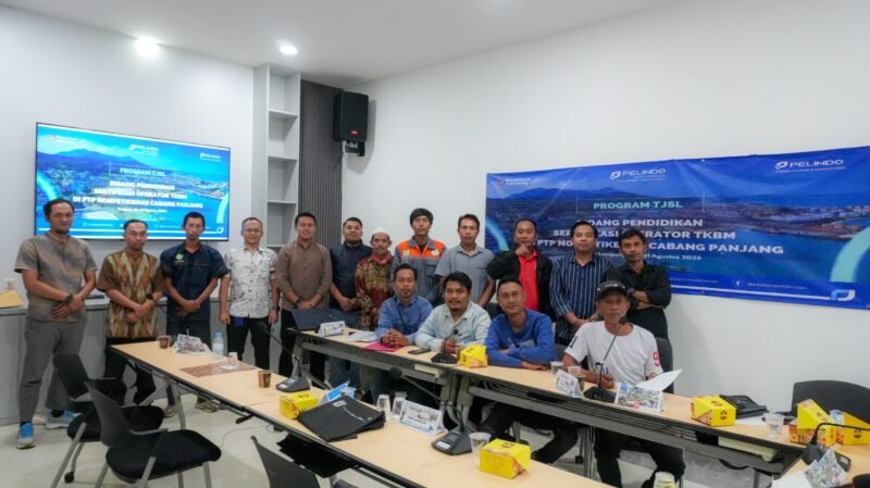 PTP Nonpetikemas Dorong Peningkatan Kompetensi TKBM melalui Pelatihan dan Sertifikasi BNSP di Pelabuhan Panjang