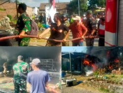Bakar Sampah Berujung Kebakaran, Rumah Warga Kutorejo Pandaan Nyaris Ludes Dilalap Api