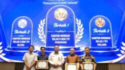 Kantor Imigrasi Ponorogo Borong Enam Penghargaan Kinerja Semester I 2026